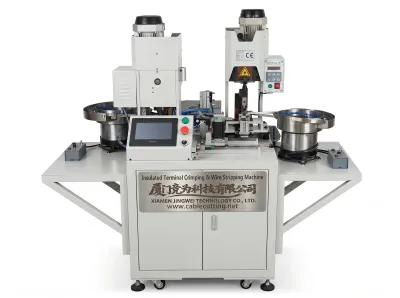 Automatisk isoleret terminalkrympemaskine med PLC-styring WPM-R8B - Automatisk terminalkrympemaskine
