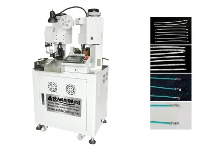 Dobbelt Side Servo Krimpemaskine - AWG10-28, 3800 stk/t - Automatisk terminalkrympemaskine