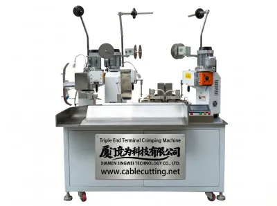 Automatisk Triple End Terminalkrympningsmaskine WPM-189 - Automatisk terminalkrympemaskine