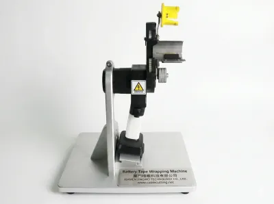 Bordmodel Batteridrevet Båndindpakningsmaskine AT-101D - Tapeviklingsmaskine