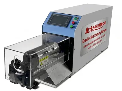 Halvautomatisk Koaksialkabel Afisoleringsmaskine WPM-25200