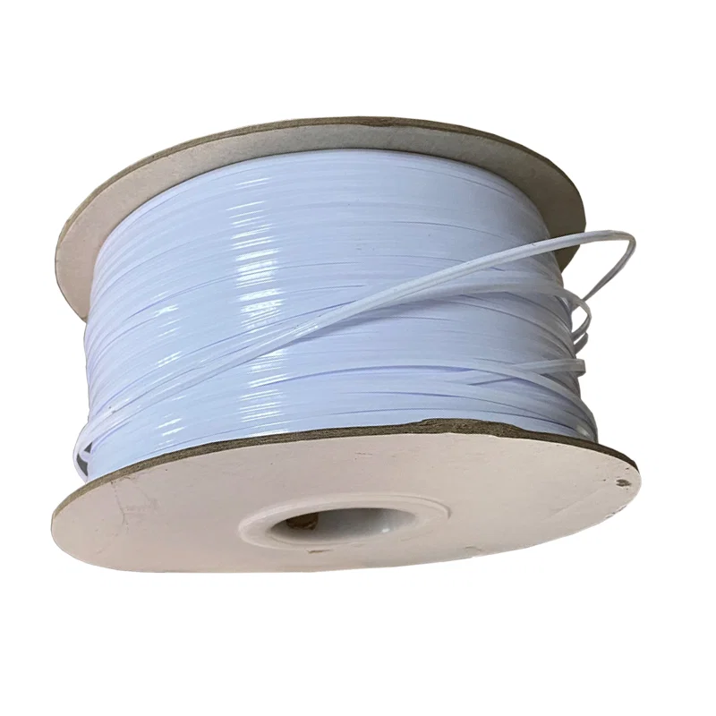 Sort/hvid twist tie wire til trådvikling bindebåndsmaskine båndbånd nylon låsebånd bindingsbånd 