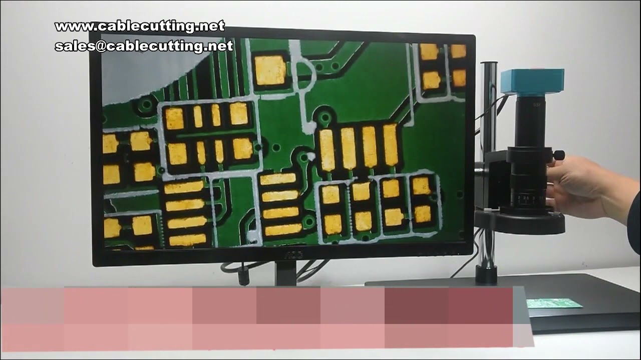 4K High definition Microscope, Dedicated Measurement Industrial Camera Digital Optical Repair Inspec