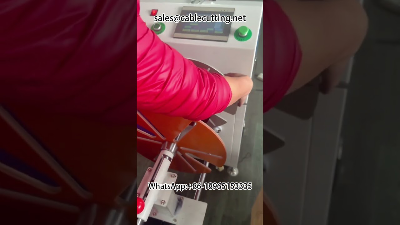 Automatisk tælle- og bundtmaskine til drypslanger | Optrællingsmaskine | Slangeviklingsmaskine