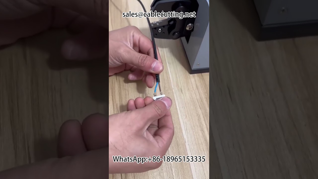 Plug wire, a successful crimping, efficiency enhancement