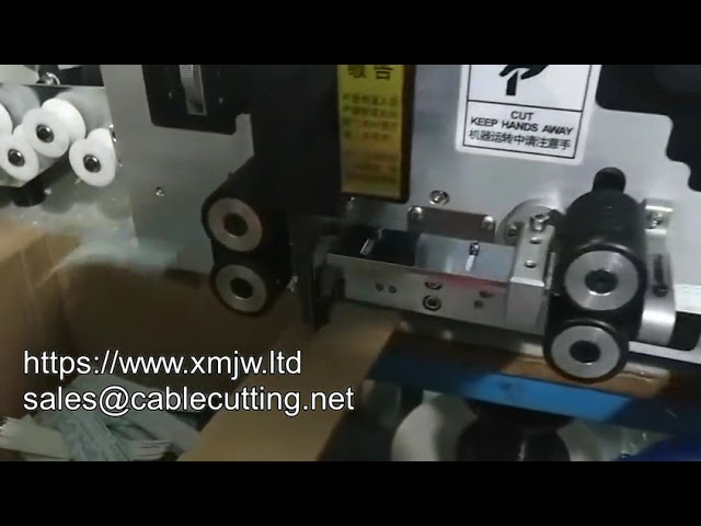WPM 330a Automatic Computer Cable Stripping And Twisting Wire Machine Flat Ribbon Cable Cutting Stri