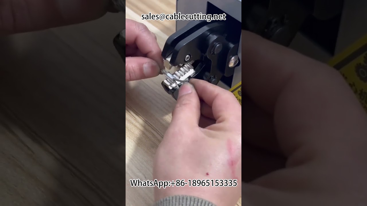 Effektiv pneumatisk krimpmaskine til terminaler #Automation