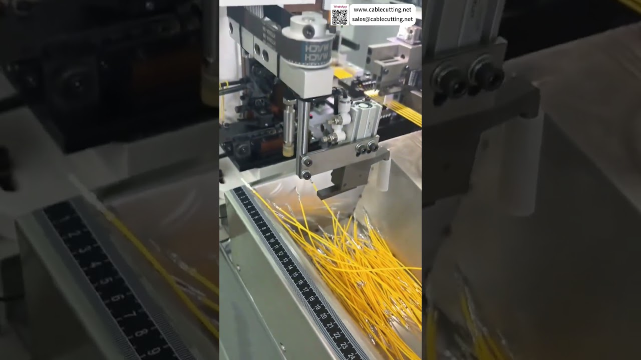5-leder dobbelthoved terminalmaskine – kundetilpasset kabelproduktion (kort version)