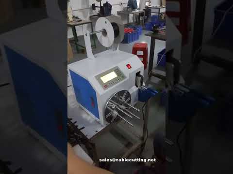 Præcis trådspoleviklingsmaskine og twist tie maskine til industriel emballage