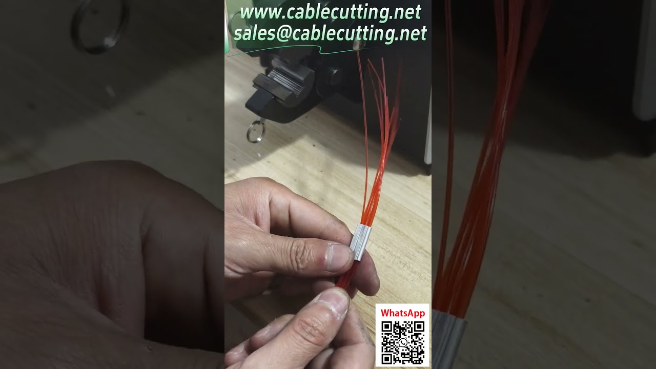 氣動壓接機  客製超寬模具  一次壓接釣魚線鋁管