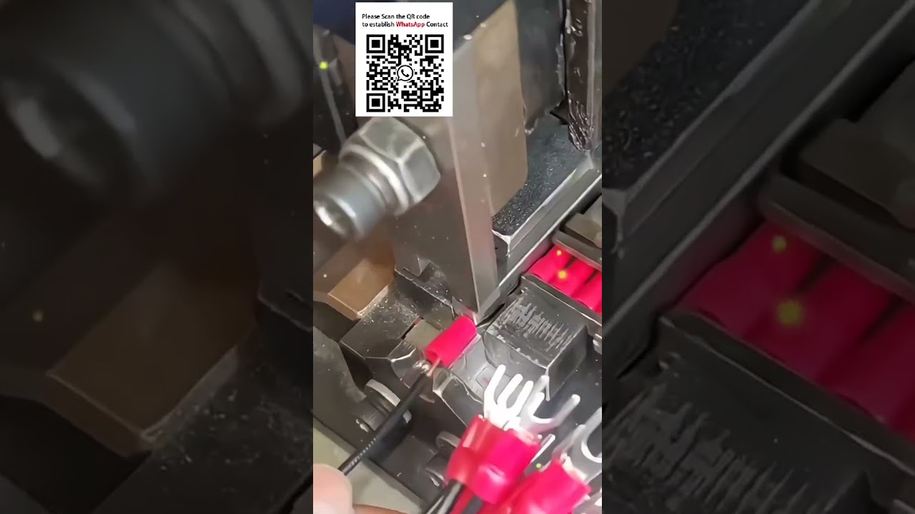 Semi Automatic Crimping Machine for Loose Piece Insulated Terminals #Automation Equipment