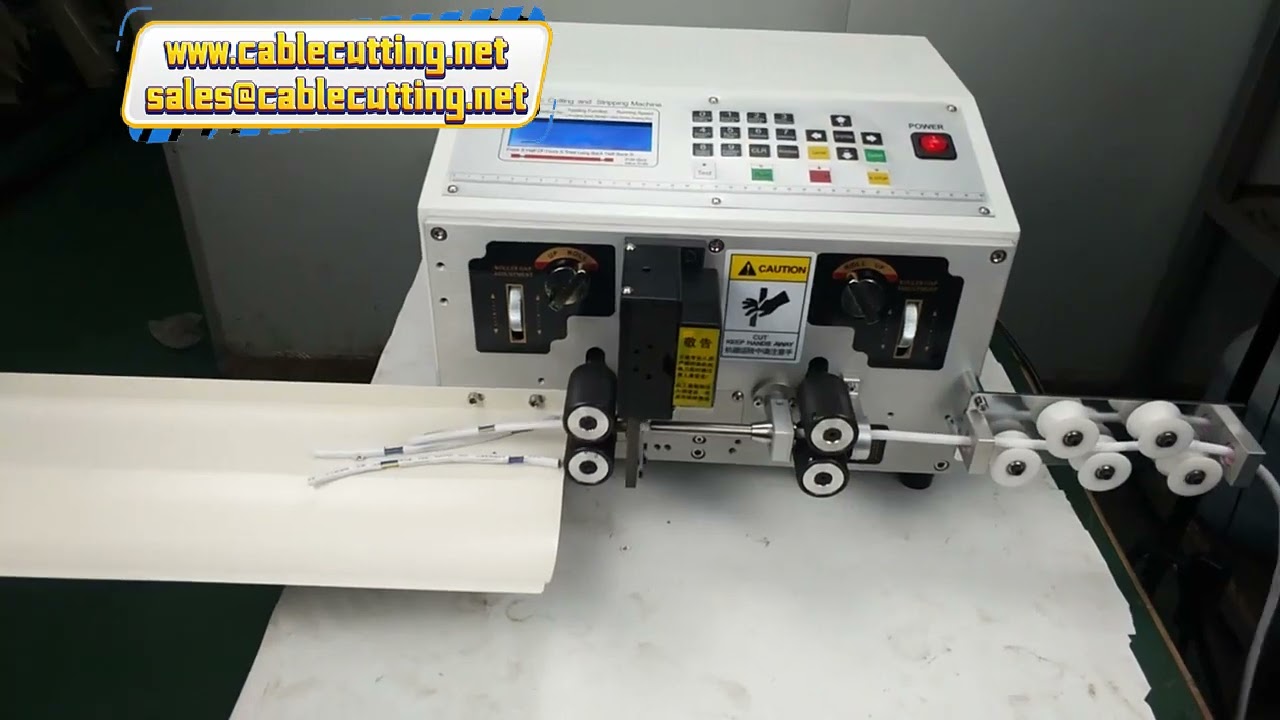 Stripping Machine Sheathed Wire 3 Inner Cable Multi core Stripping Cable Wire Crimping and Peeling