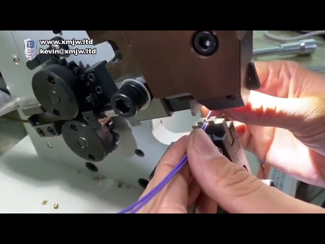 4 0T Ultra quiet copper strip terminal crimping machine, high tech frequency conversion technology u