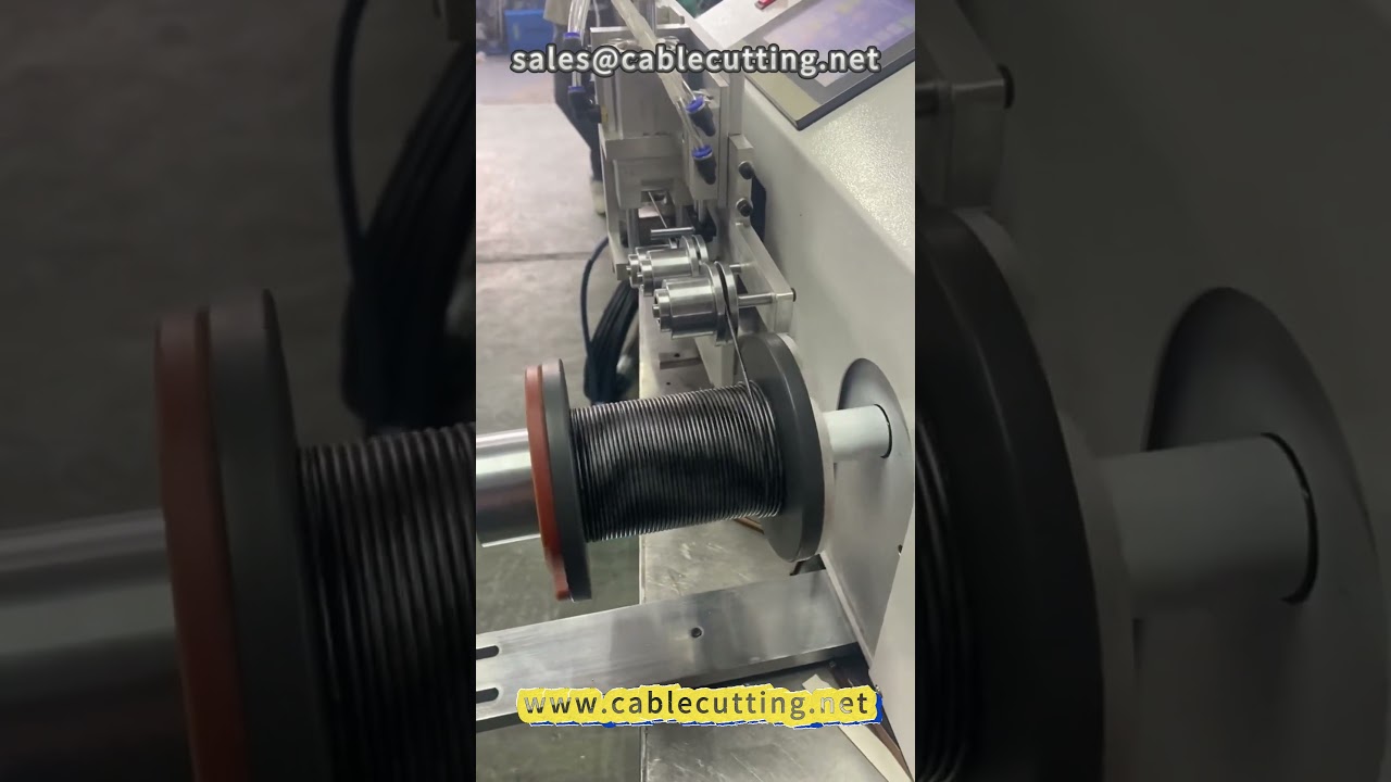 15  Automatic meter number winding machine # winding machine # winder # wire processing # wire harne