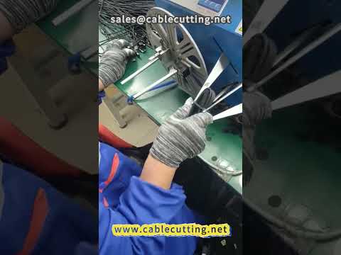 Winding silicone coil expansion machine # winding machine # data line # wiring harness processing