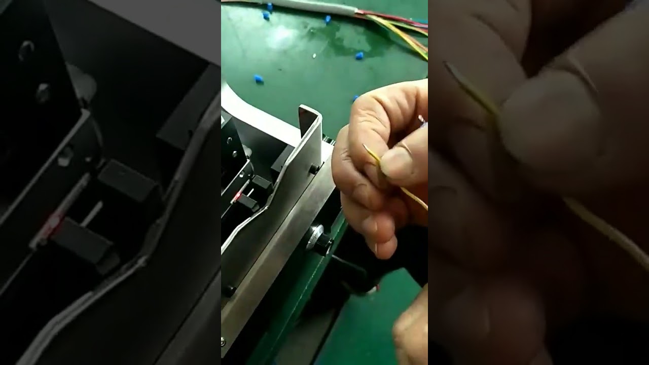 Automatic Cable Waterproof Plug Sealing & Inserting Machine   Threading, Wire Stripping & Crimping