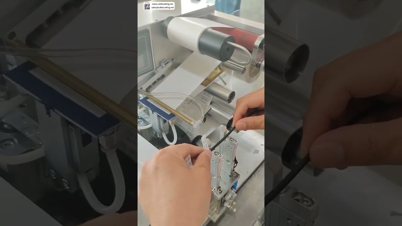 Desktop Wire Labeling Machine - Kompakt, kraftfuld og pladsbesparende labelbehandling