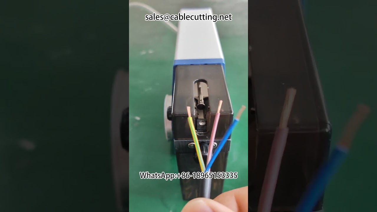 Stripping machine #harness Equipment #terminal machine