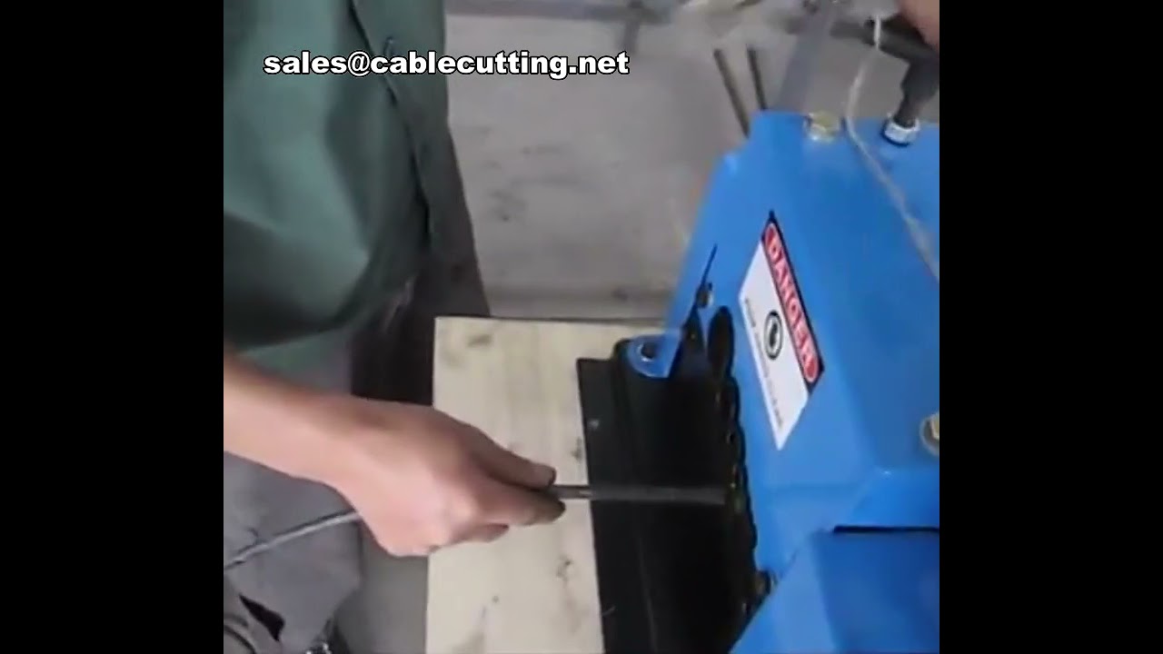 Cable Scrap Stripping Machine Recycle Cable Process Machine Peeling Aluminum Wires, Copper Wire Peel